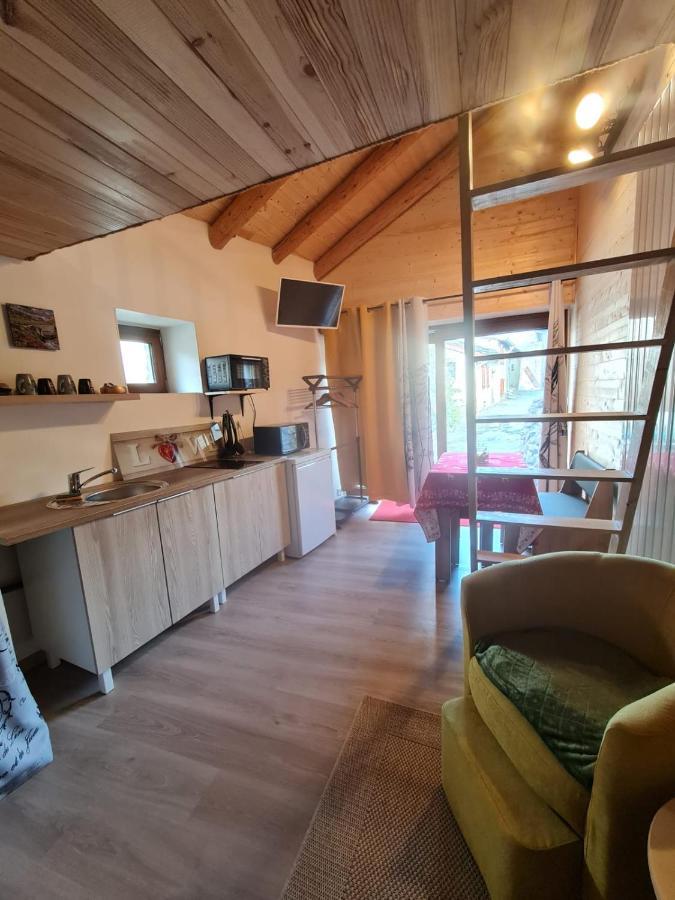 Au Petit Bonheur A Val-Cenis Lägenhet Sollières-Sardières Exteriör bild